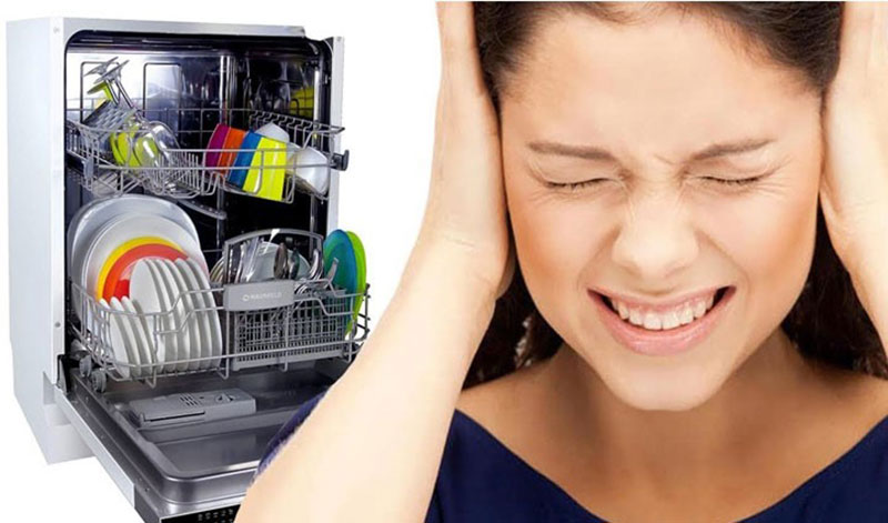 علت صدای زیاد از ماشین ظرفشویی پاکشوما